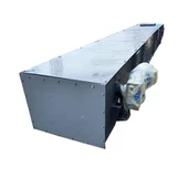 Horizontalni pokrovni trakasti transporter s gumenom suknjom